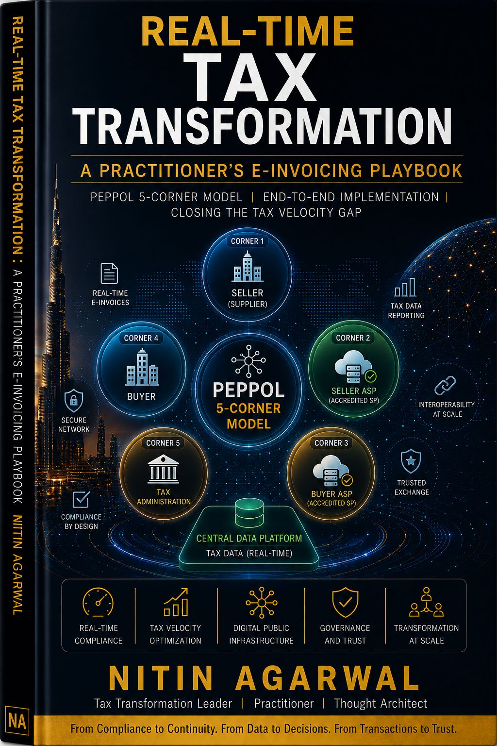 Real-Time Tax Transformation — forthcoming book by Nitin Agarwal
